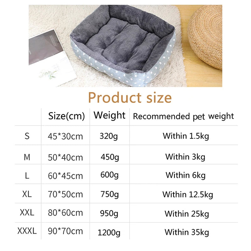 Large Warm Dog Bed & Cat Sofa